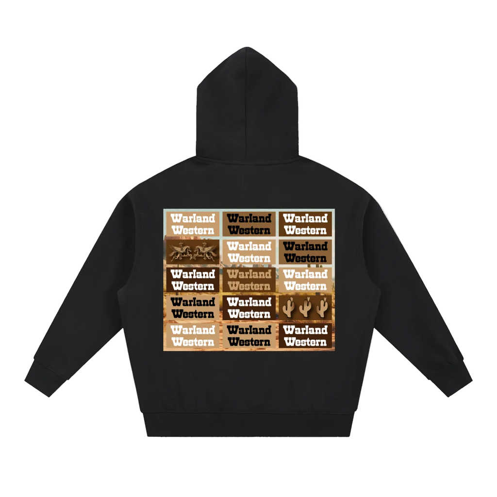 Essential Oversized Boxy Fit Fleece Hoodie