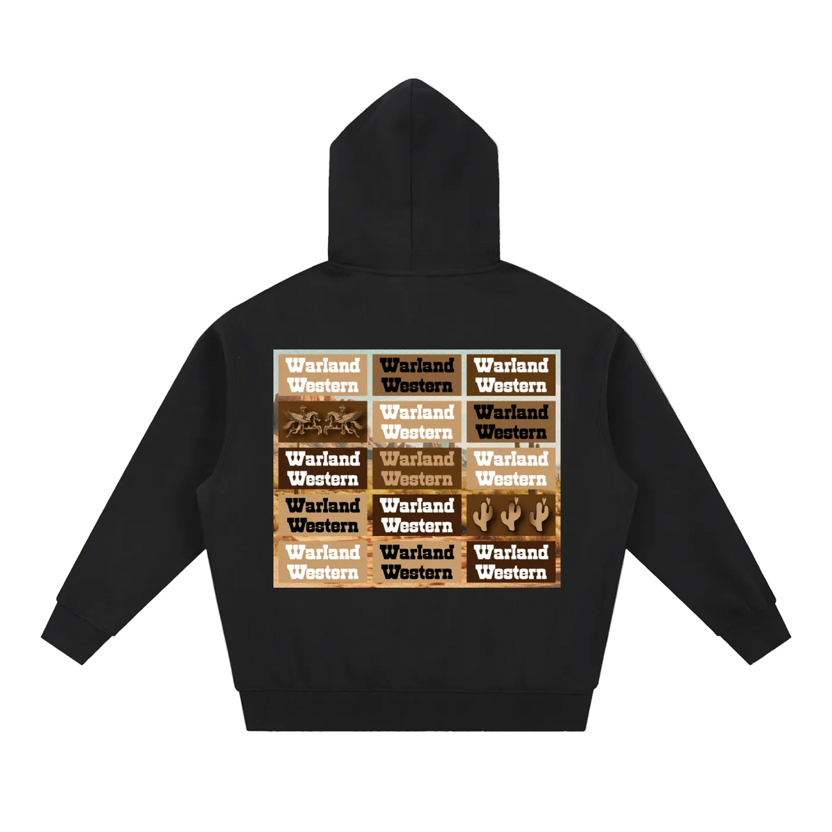 Essential Oversized Boxy Fit Fleece Hoodie