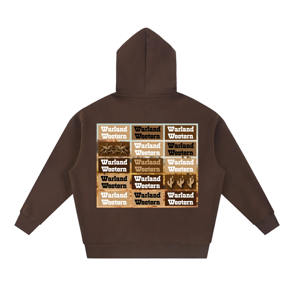 Essential Oversized Boxy Fit Fleece Hoodie