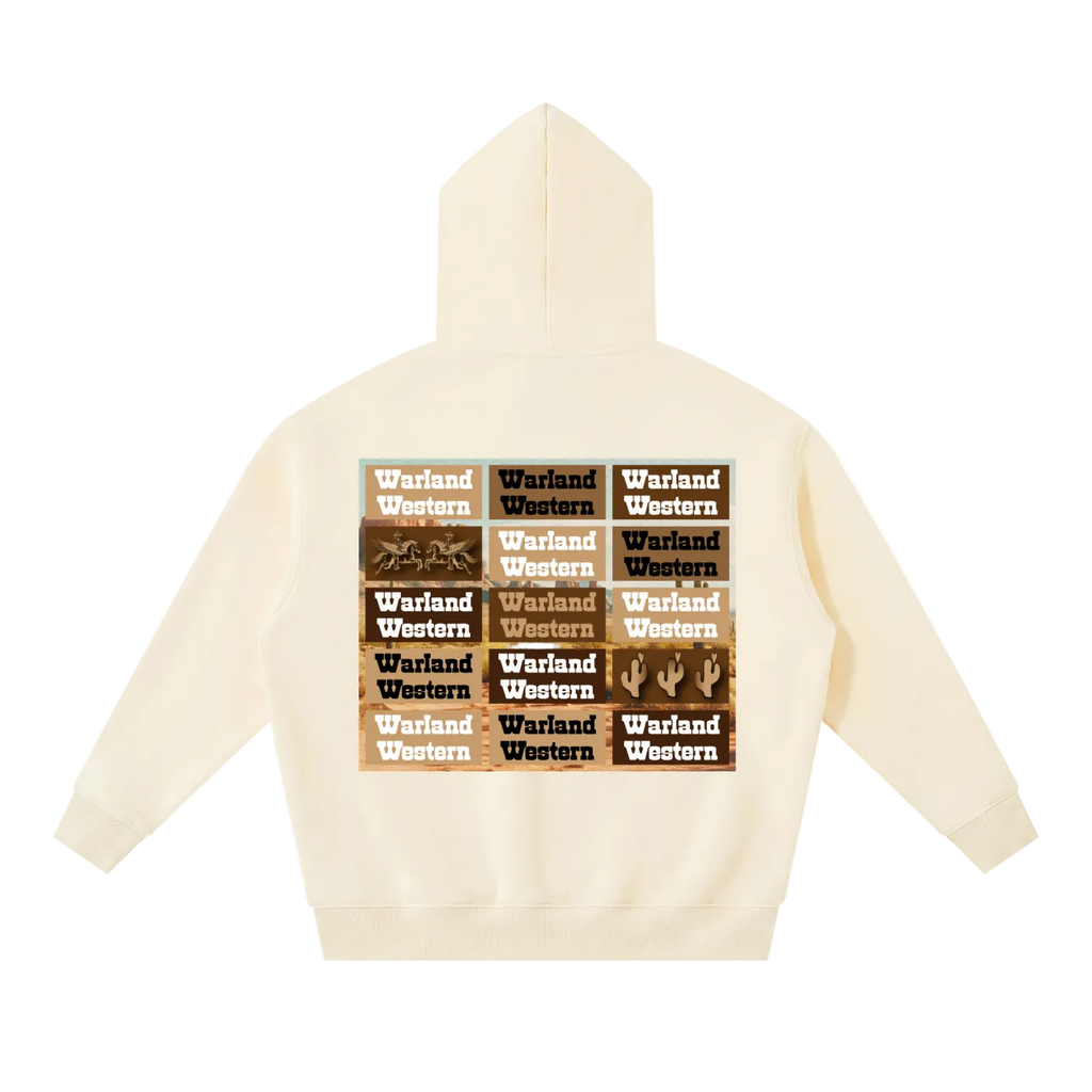 Essential Oversized Boxy Fit Fleece Hoodie