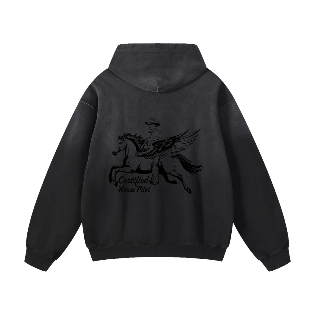 Horse Pilot Sweatshirt - BLACKOUT